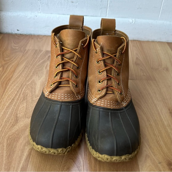 L.L. Bean Classic 6” Duck Bean Boots Women’s Size 8 Made in USA - Picture 3 of 8